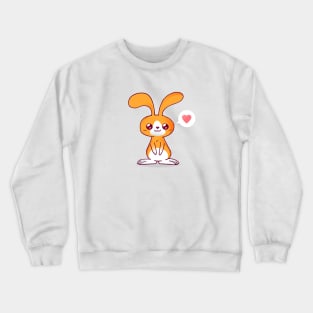 Cute Rabbit Crewneck Sweatshirt